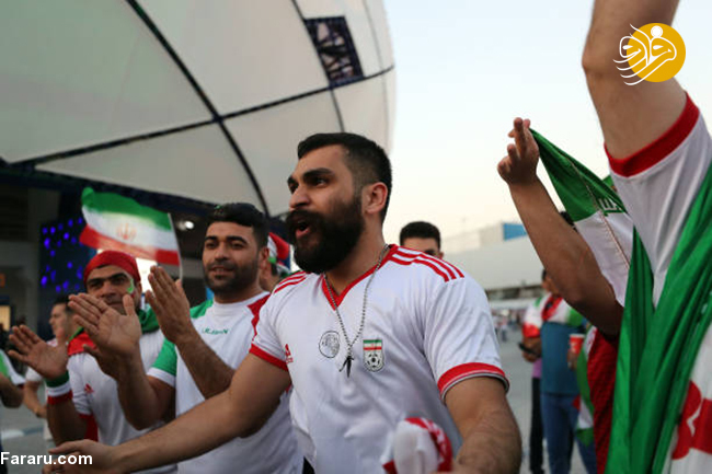 تصاویر : تماشاگران ایرانی در دیدار مقابل عراق