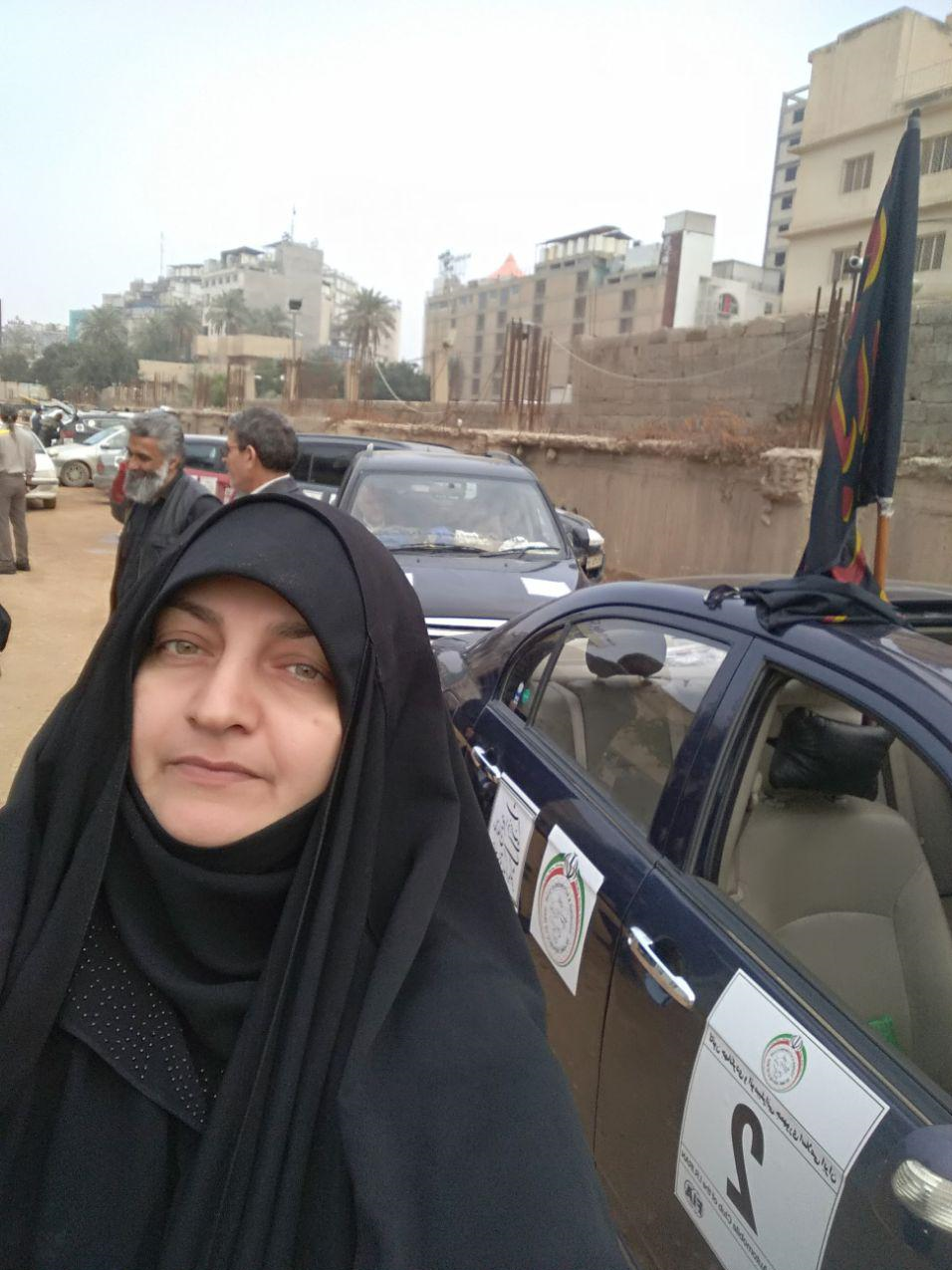 تاکسی پربرکت خانم شوفر