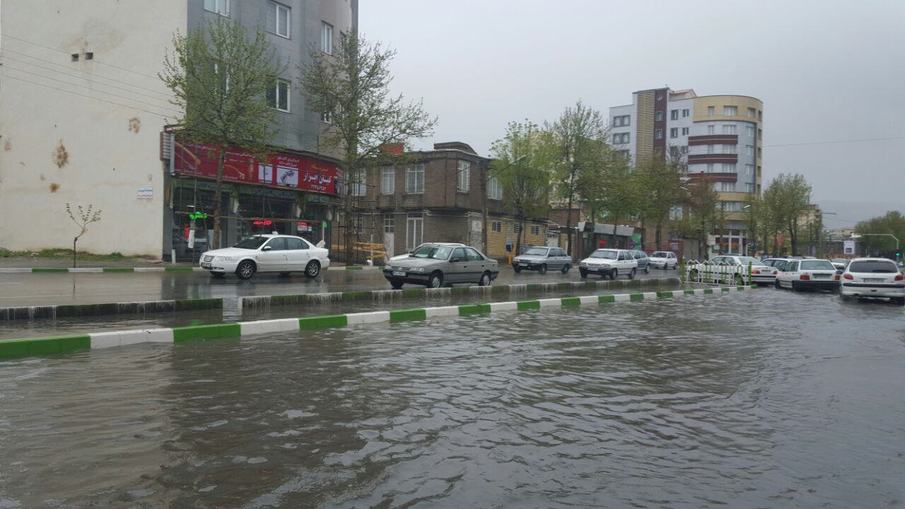 بارش شدید باران در ۸ استان کشور