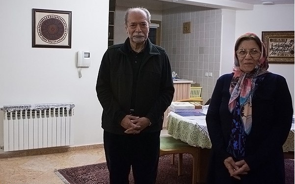 علی نصیریان به سوگ همسرش نشست علی نصیریان به سوگ همسرش نشست
