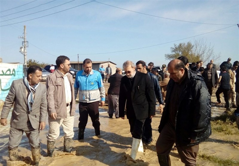 اعتراض تند پیرمرد گلستانی به لاریجانی