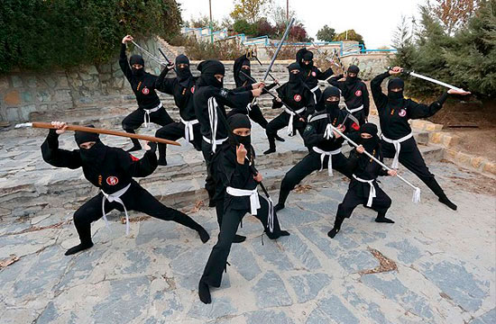 (تصاویر) زندگی خصوصی خانم نینجا