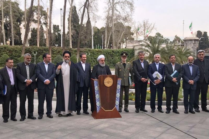 روحانی: دولت در سال ۹۷ به فکر حل مشکلات کشور بود