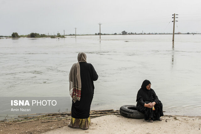 گزارشی از بحران سیل در خوزستان