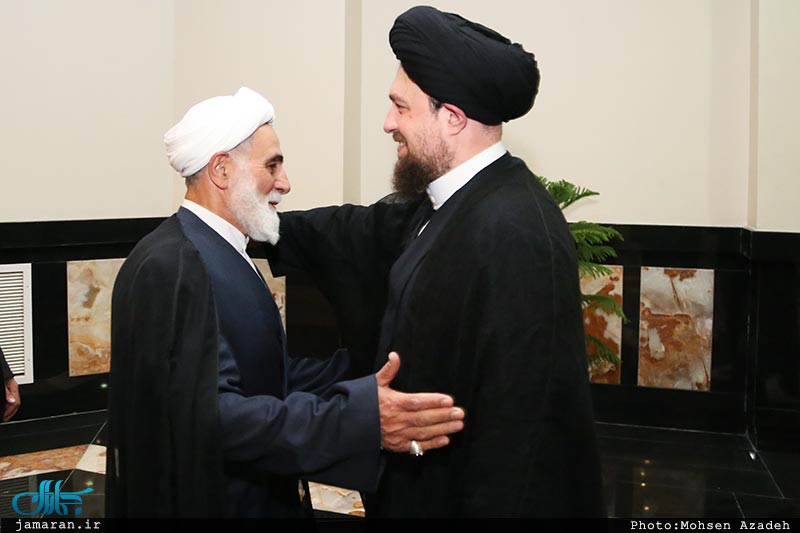 دیدار سید حسن و محمد خاتمی با ناطق نوری