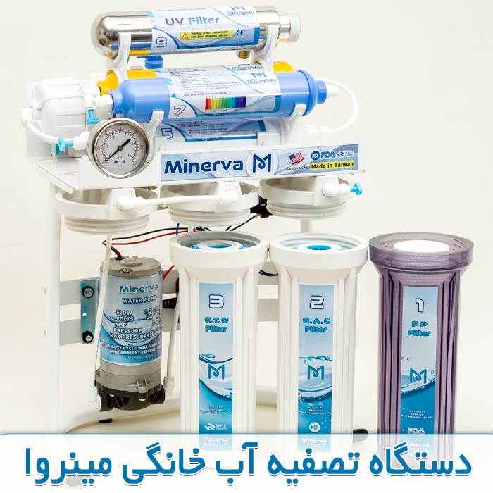 قیمت دستگاه تصفیه آب تایوانی Minerva مینروا