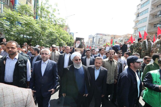 روحانی: معامله قرن به نتیجه نمی رسد