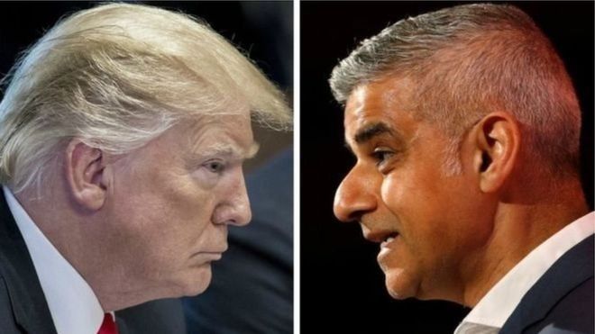 جدال لفظی ترامپ و صادق خان؛ شهردار لندن 'آبروریزی ملی' است