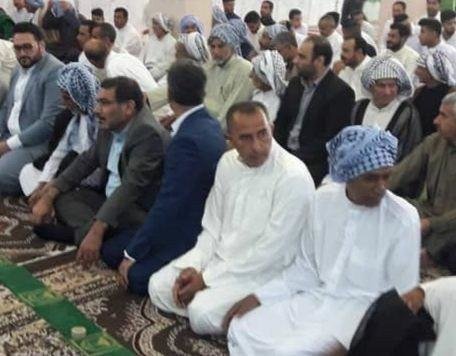 (تصویر) علی شمخانی در نماز عید فطر شهر رفیع