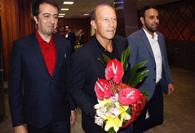(عکس) کالدرون، گزینه سرمربیگری پرسپولیس به تهران آمد