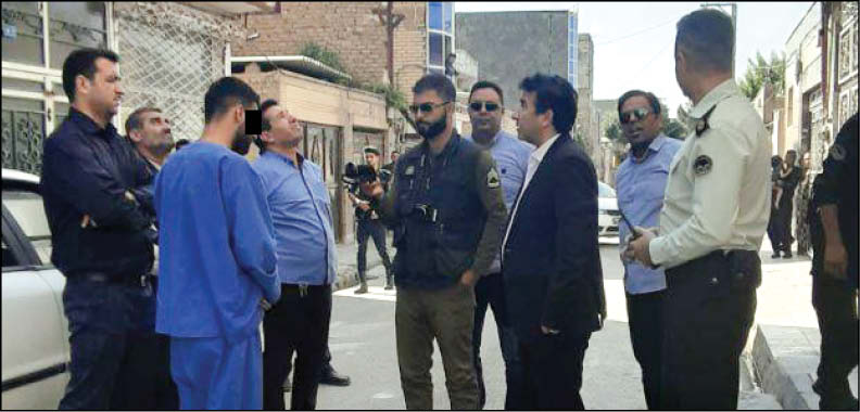 فیلم برداری از «سکانس مرگ» با جانی واقعی!