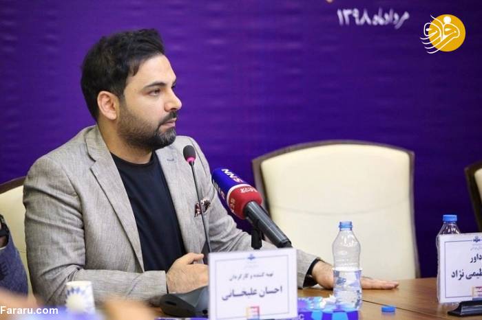 (ویدئو) پاسخ تند احسان علیخانی به پریناز ایزدیار