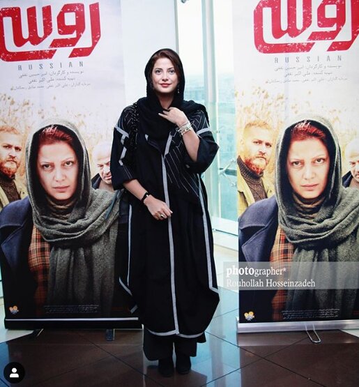 (تصویر) اکران مردمی فیلم «روسی» با حضور طناز طباطبایی
