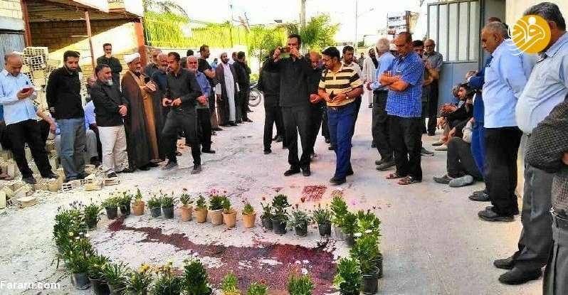 (تصاویر +16) قاتل امام جمعه کازرون در ملاعام اعدام شد