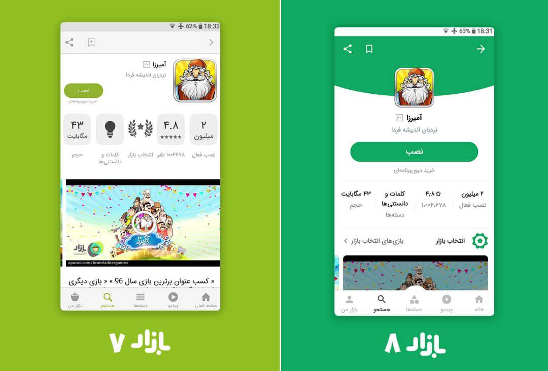 تغییرات عمده فنی، کاربردی و گرافیکی در تازه‌ترین نسخه بازار