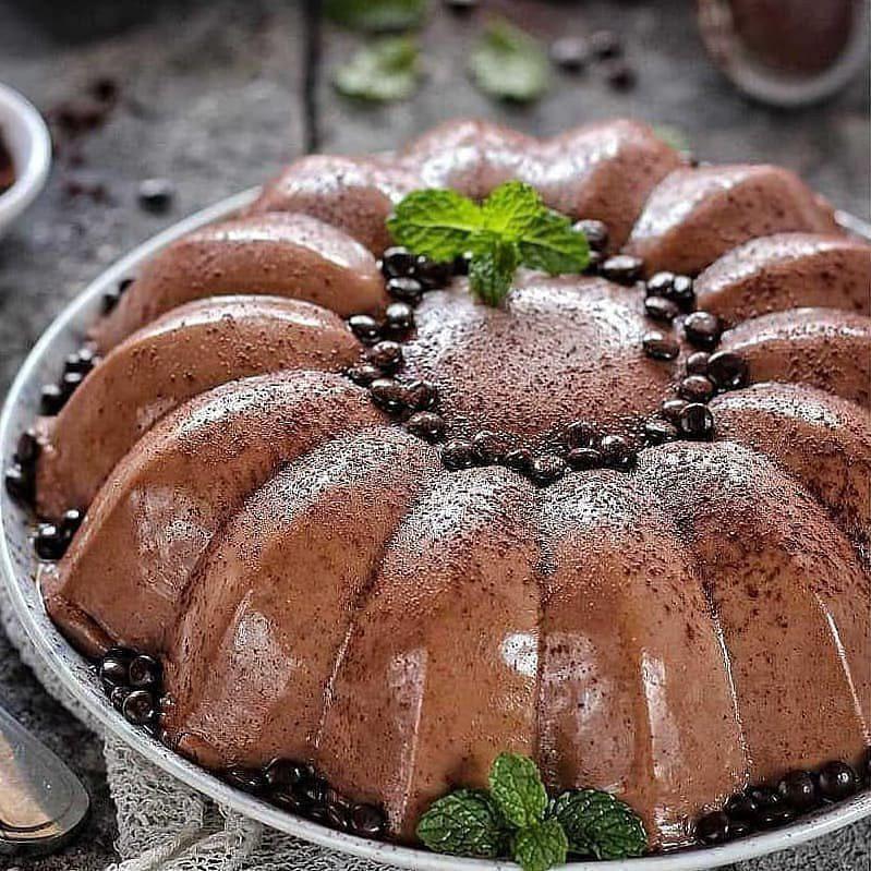 طرز تهیه پودینگ شکلاتی طرز تهیه پودینگ شکلاتی