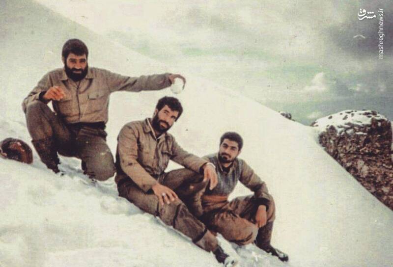 عکس کمتر دیده شده از سردار قاسم سلیمانی