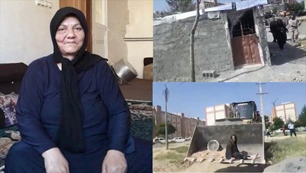 جرئیات مرگ آسیه پناهی زن کرمانشاهی؛ ورود دستگاه قضا به ماجرای تخریب خانه آسیه پناهی و مرگ مشکوک او