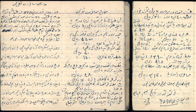 انتشار صفحاتی از دفترچه خاطرات غلامرضا تختی