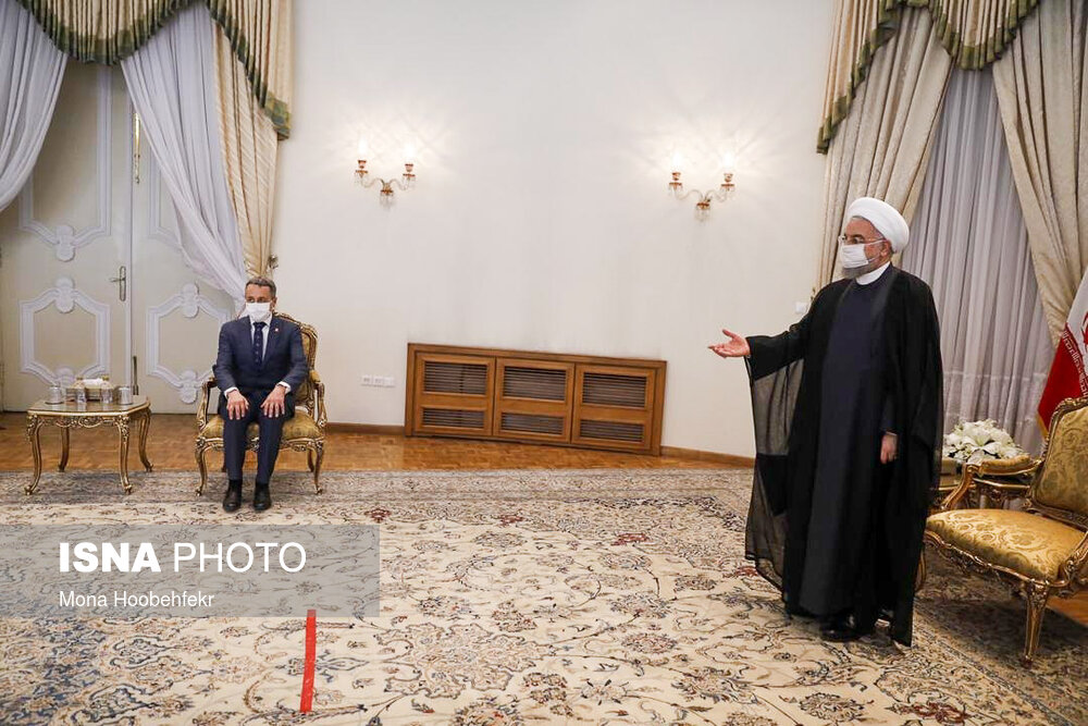 دیدار وزیر امور خارجه سوییس با رییس جمهور