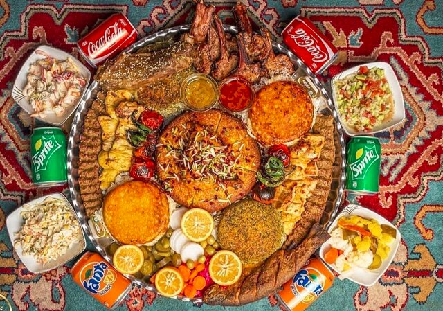 حمله بمب‌ها و خمپاره‌ها به سفره ایرانی