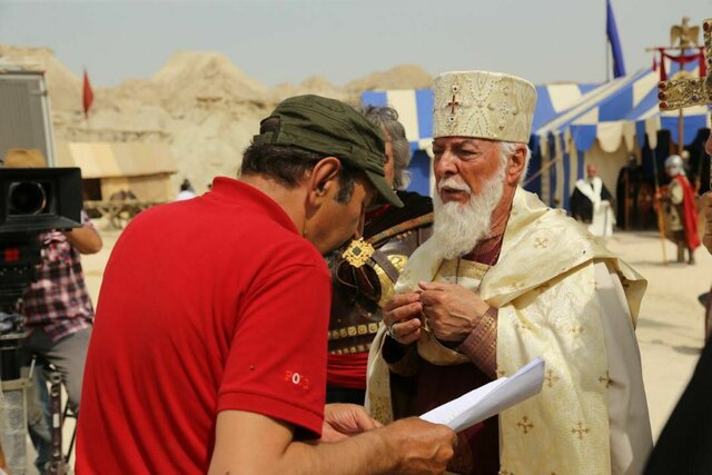 (تصاویر) حضور کوتاه چنگیز جلیلوند در سریال «سلمان فارسی»