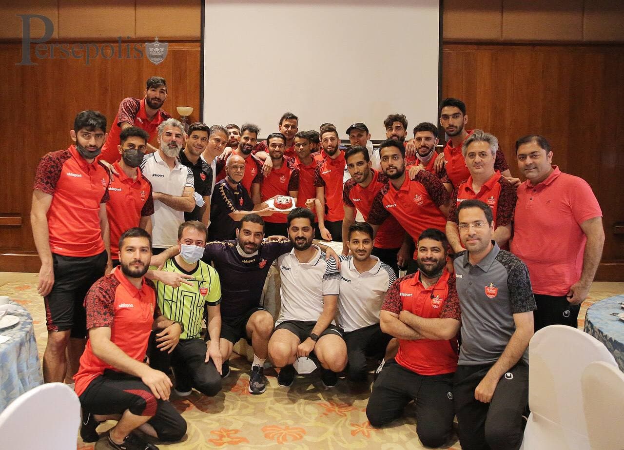 (عکس) سورپرایز خشن بازیکن پرسپولیس!