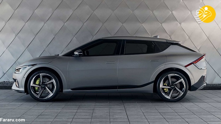 اولین شاسی بلند تمام برقی کیا موتورز Kia EV6 (تصاویر) اولین شاسی بلند برقی کیا