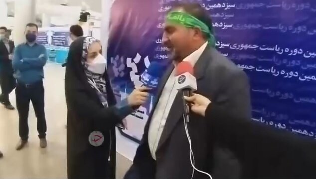 (تصاویر) اَبَر کاندیدای انتخابات ۱۴۰۰ وارد شد!