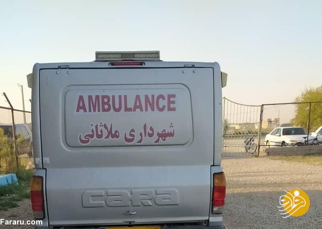 (عکس) نعش‌کش به جای آمبولانس!
