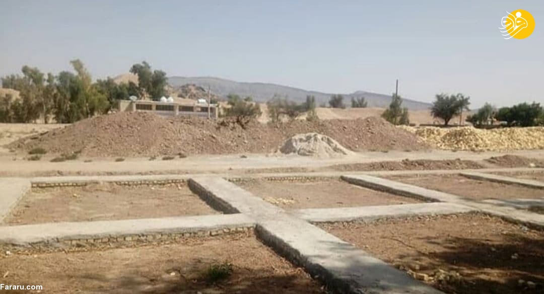 (تصاویر) ساخت و ساز در حریم محوطه‌ باستانی دارابگرد