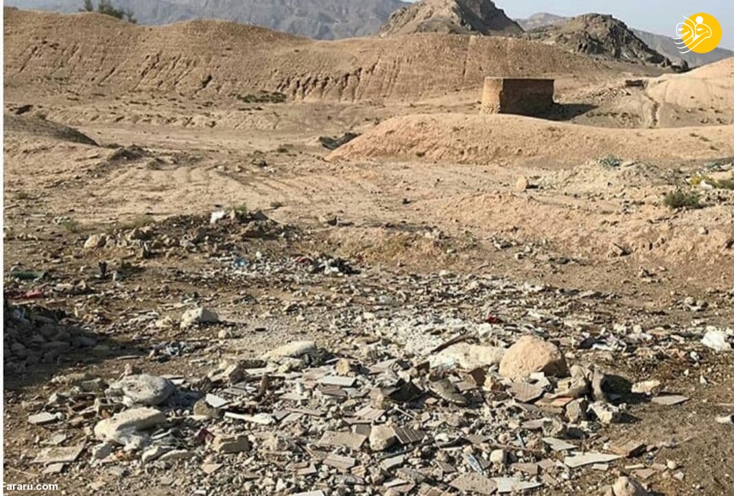 (تصاویر) ساخت و ساز در حریم محوطه‌ باستانی دارابگرد