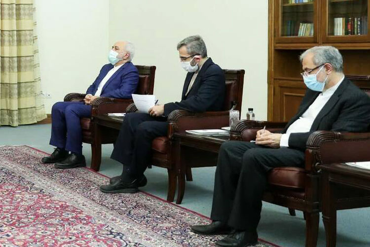 ظریف و علی باقری 