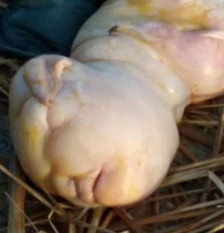 تولد بزی با چهره انسان