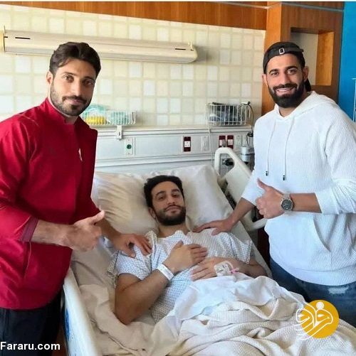 (عکس) ملاقات ۲ مدافع جنجالی با ستاره پرسپولیس