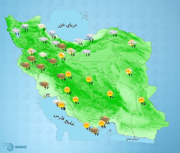آب و هوای ایران