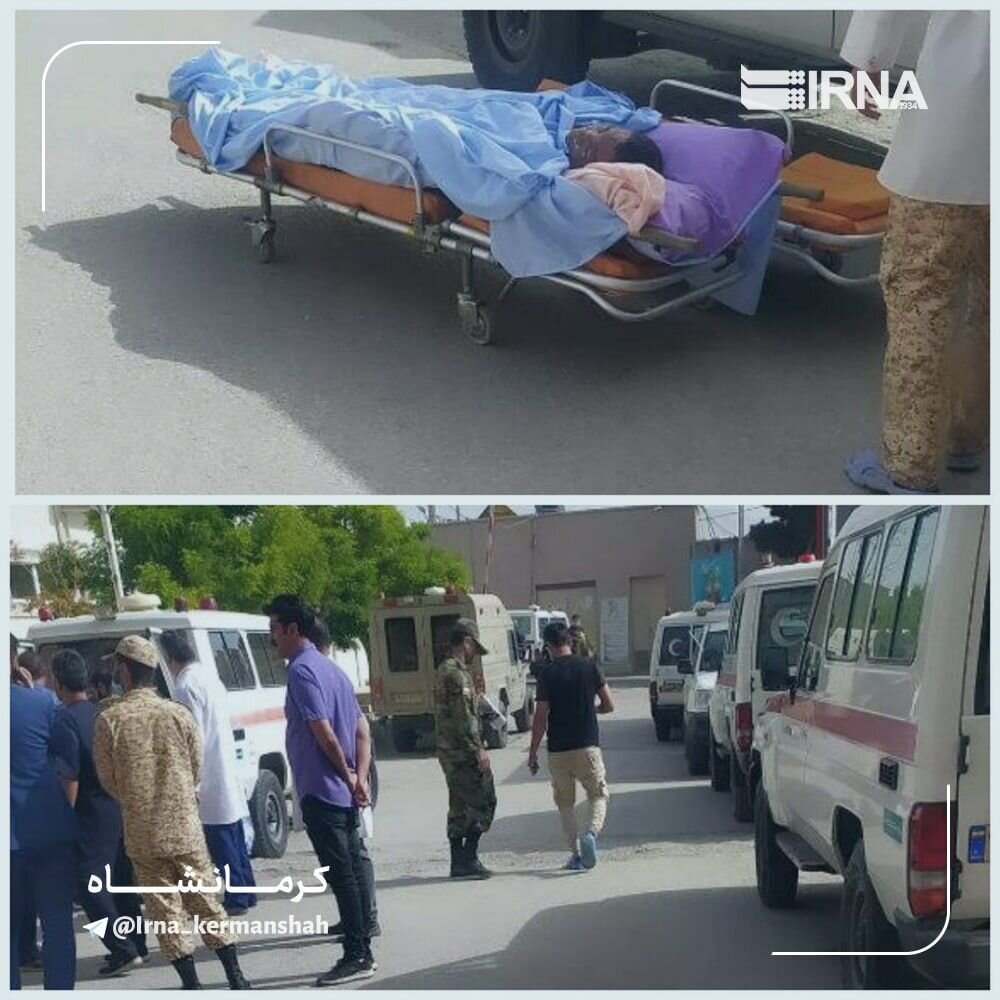 آتش سوزی در آشپزخانه یک واحد یگان در کرمانشاه