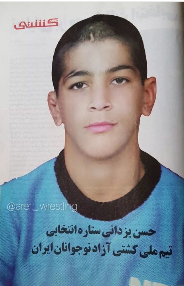 عکسی خاص از ۱۳ سالگی حسن یزدانی