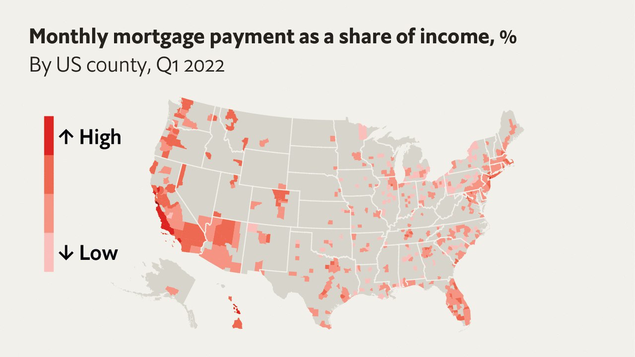 دشواری خانه دار شدن در امریکا