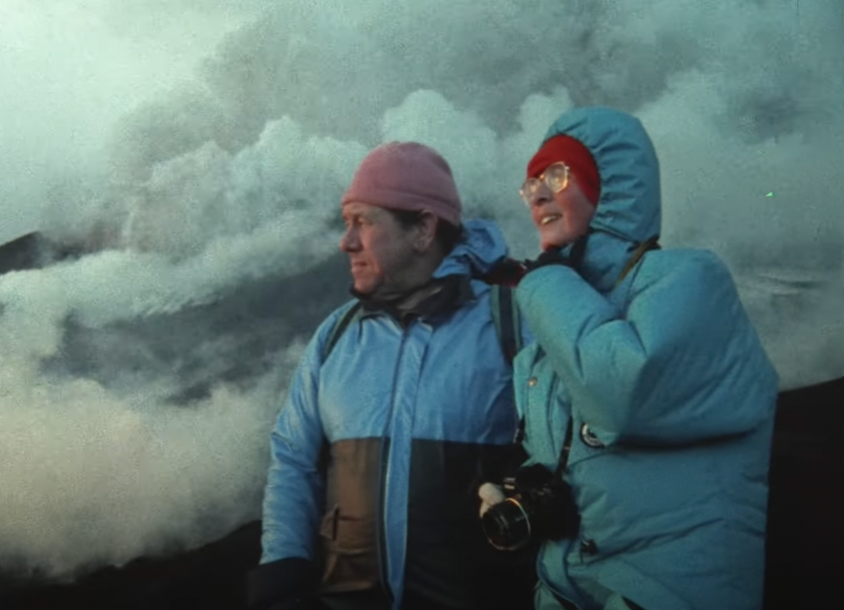 مستند «آتش عشق»؛ زندگی عاشقانه در سایۀ فوران گدازه‌ها