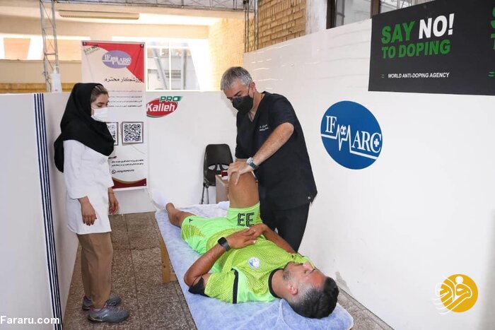 (تصاویر) حضور بازیکنان استقلال در ایفمارک