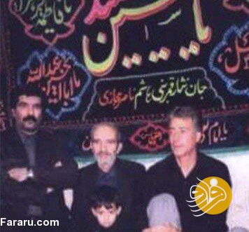 تصاویری از مرحوم ناصر حجازی در مراسم عزاداری محرم