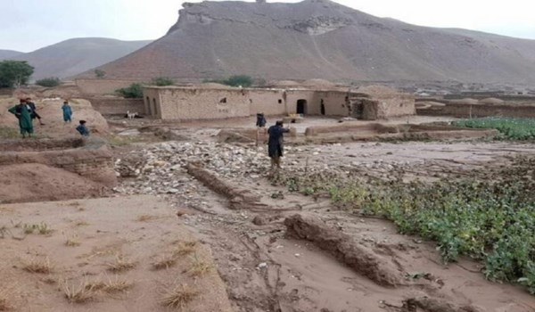 سیل در افغانستان 