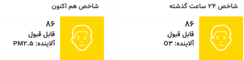 آلودگی تهران 