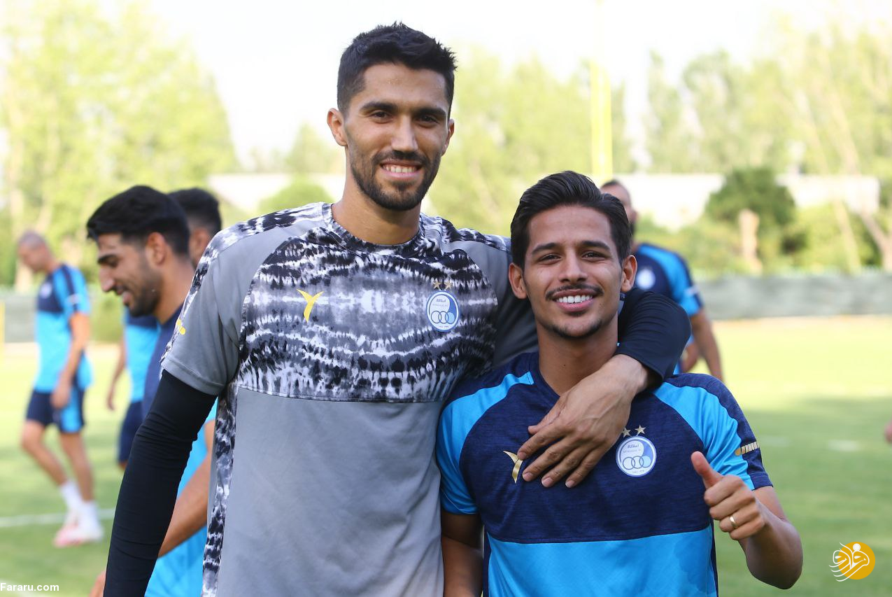 (تصاویر) استقبال جالب استقلالی‌ها از دو بازیکن جدید