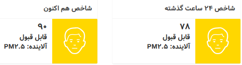 آلودگی تهران 