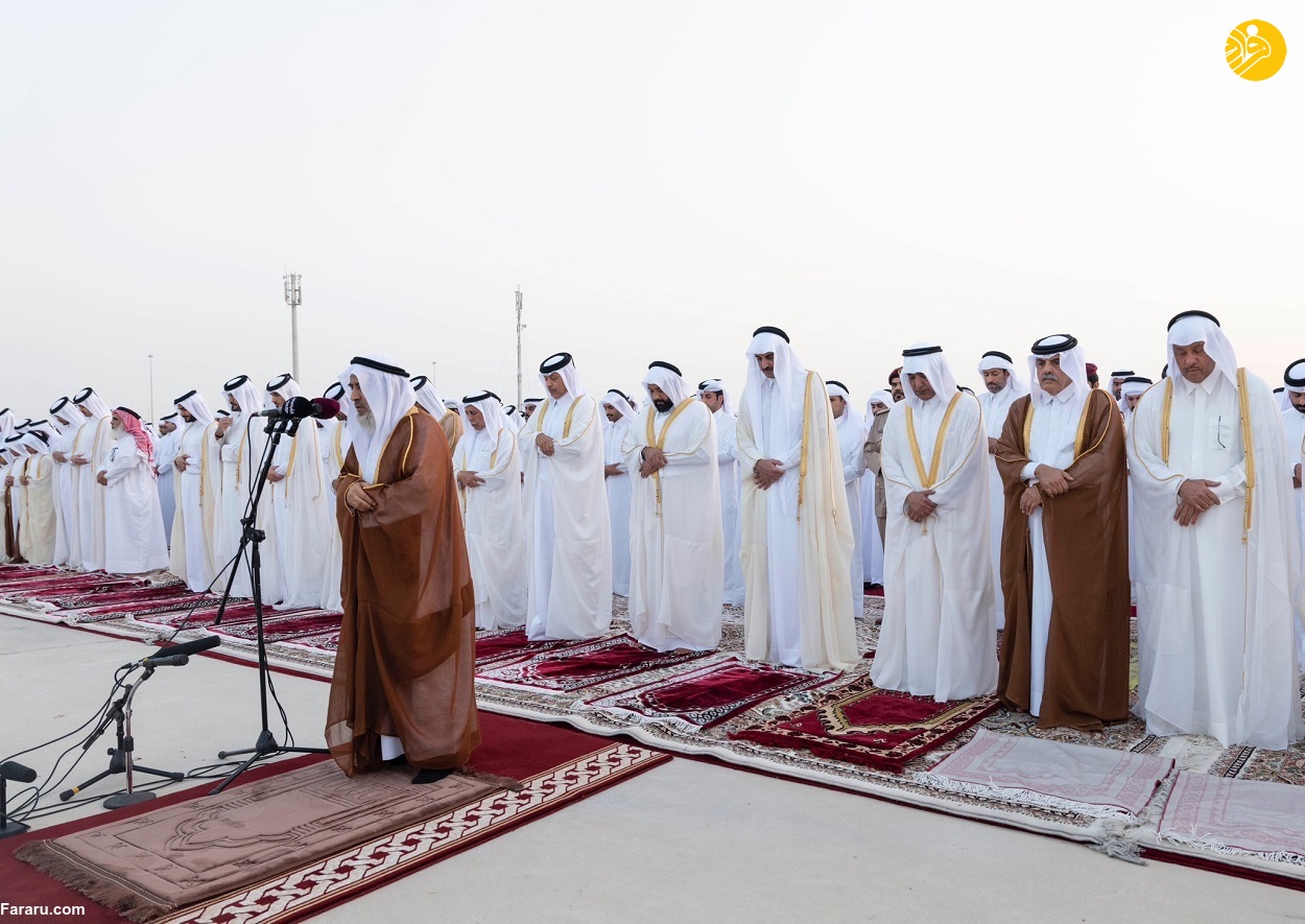 عکسی از امیر قطر