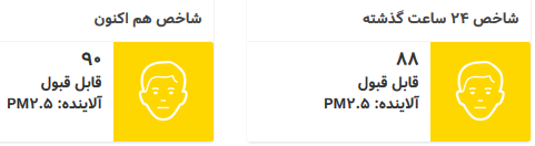 آلودگی هوای تهران