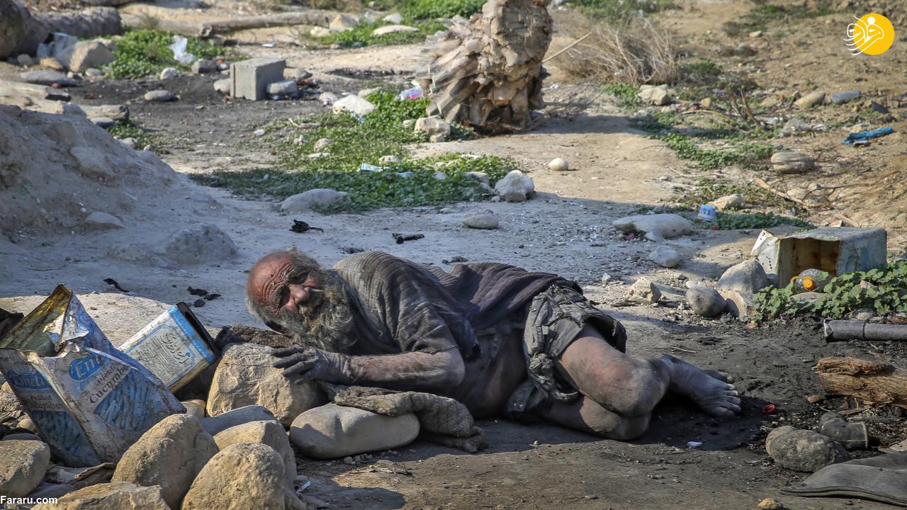 تصویری از رکورددار حمام نرفتن