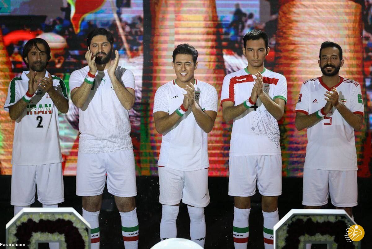 (تصاویر) رونمایی رسمی از پیراهن تیم ملی در جام‌جهانی